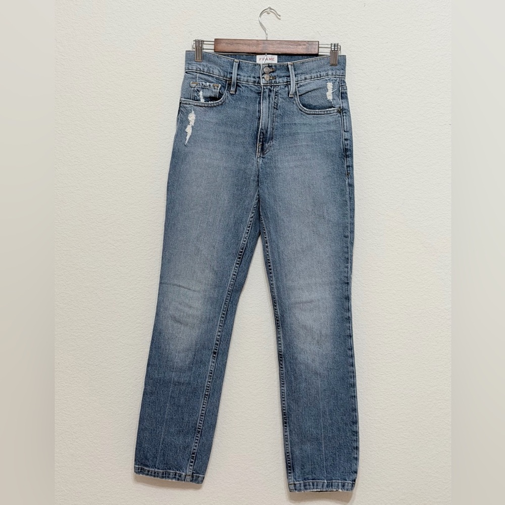 FRAME Heritage Le Sylvie Slender Straight Jean Size 25